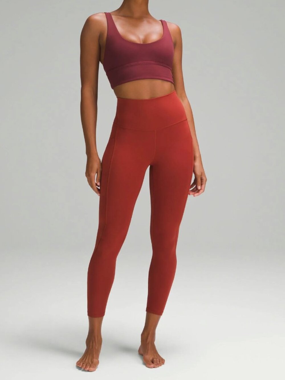 lululemon Align High-Rise Pant with Pockets 25" - Terra Orange - size 4